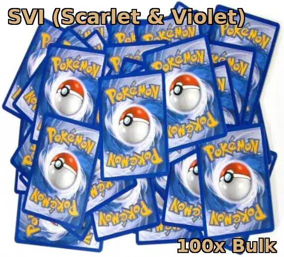 Pokémon Scarlet & Violet 100x Bulk Cards